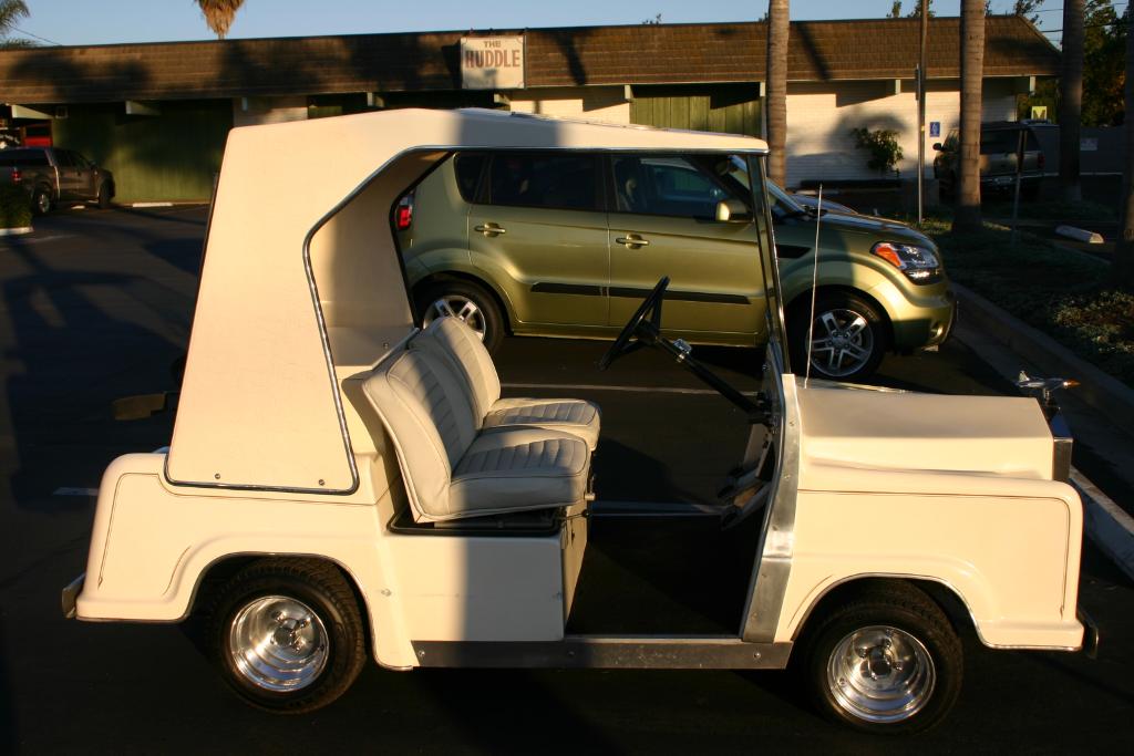 Custom Rolls Royce Royal Ride Golf Cart Electric White Alloy Rims Nice