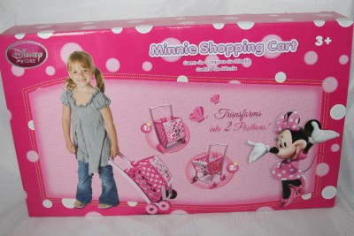 Minnie Mouse Book Bags on New Disney Minnie Mouse Shopping Cart Grocery Basket Bag Food Milk