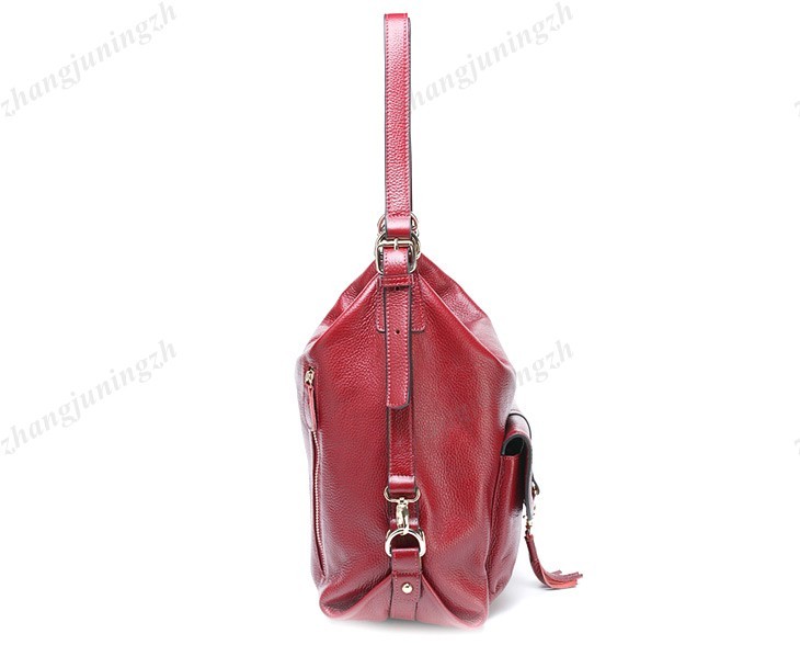 Genuine Leather Backpack Purse Shoulder Messenger Sling Hand Bag Hobo 3Way Women