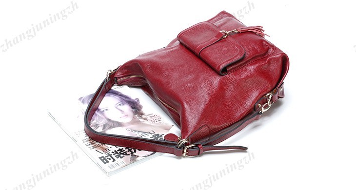 Genuine Leather Backpack Purse Shoulder Messenger Sling Hand Bag Hobo 3Way Women