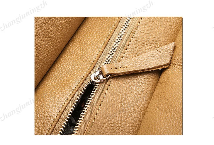 Real Genuine Leather Purse Shoulder Bag Handbag Tote Briefcase Lock Women Office