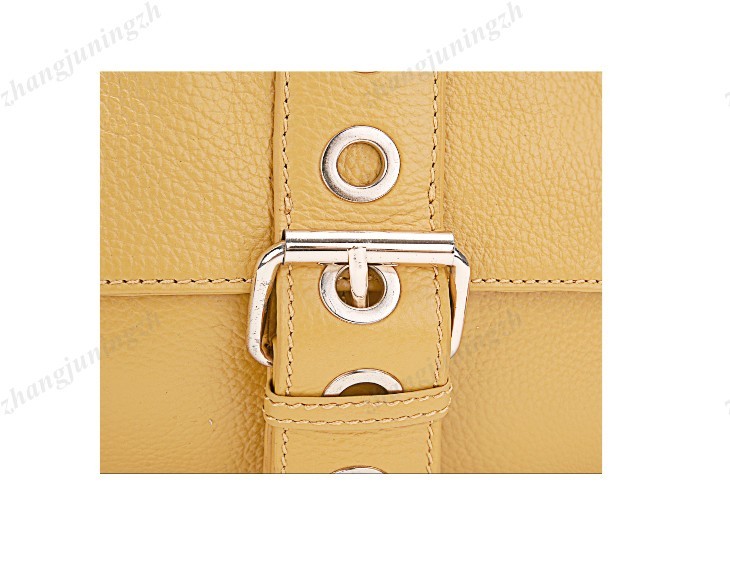 Genuine Leather Purse Shoulder Baguette Hand Bag Clutch Pouchette Chain Tassel