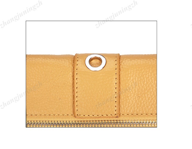 Genuine Leather Purse Shoulder Baguette Hand Bag Clutch Pouchette Chain Tassel