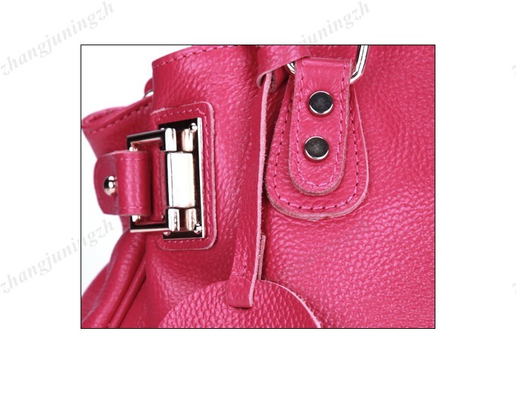 Real Genuine Leather Purse Satchel Shoulder Hand Bag Tote Lock Fashion Women New