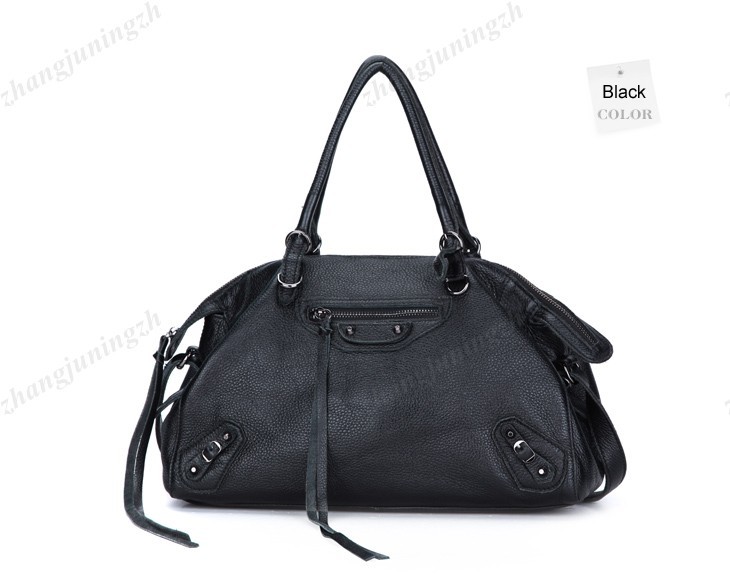 Real Genuine Leather Purse Shoulder Bag Handbag Tote Satchel Tassel Punk Women