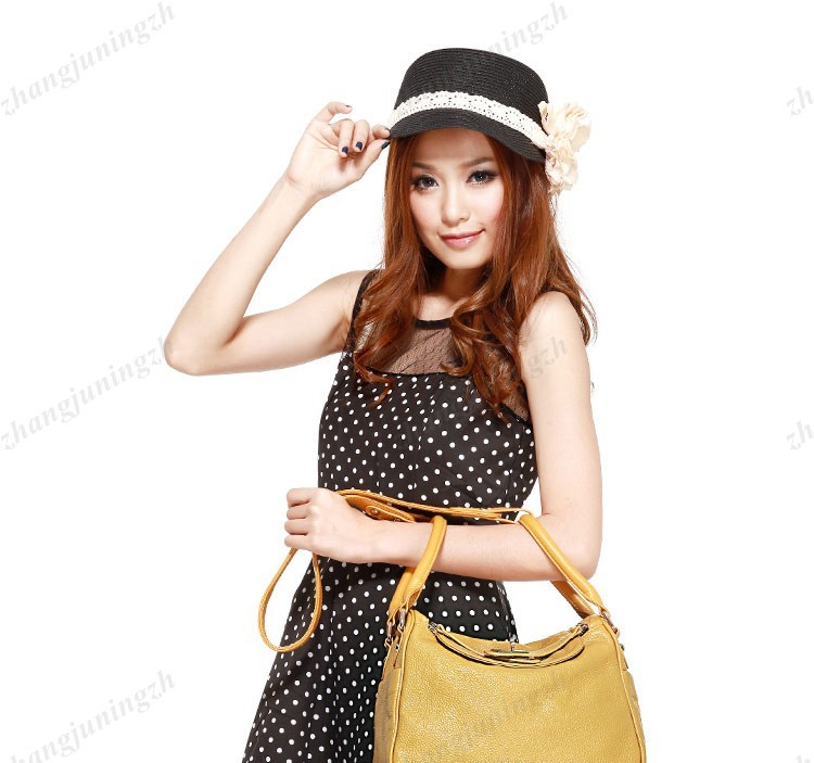 Real Genuine Leather Purse Shoulder Messenger Sling Crossbody Bag Tote Women New