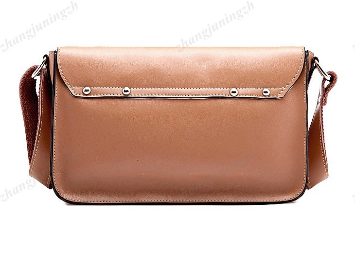 Real Genuine Leather Purse Messenger Crossbody Shoulder Bag Baguette Popular New