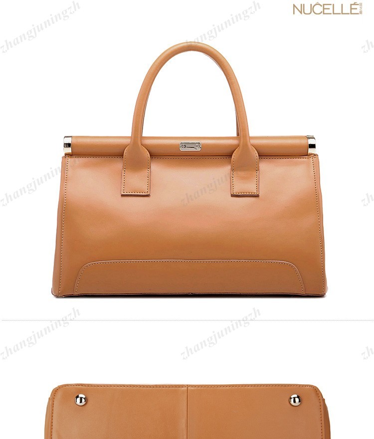 Real Genuine Leather Purse Satchel Shoulder Hand Bag Tote Briefcase Office Women