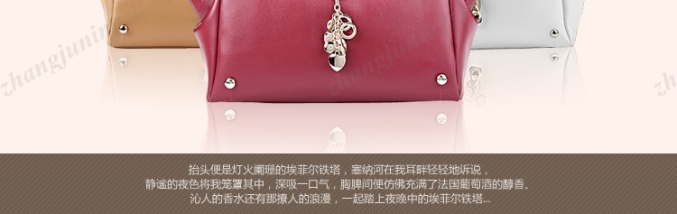 Real Genuine Leather Purse Shoulder Bag Handbag Satchel Love Heart Charm Fashion