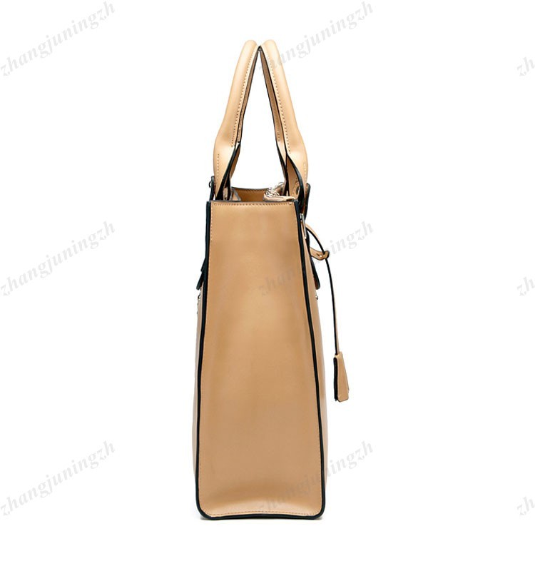 Real Genuine Leather Purse Shoulder Bag Handbag Tote Satchel Rivet Lock Fashion