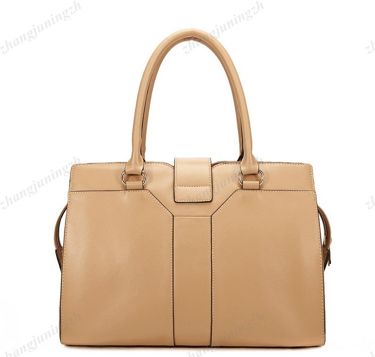 Real Genuine Leather Purse Satchel Shoulder Bag Handbag Briefcase Lock Women New