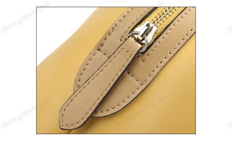 Real Genuine Leather Purse Shoulder Bag Handbag Satchel Tote Bowling Style Lock Fashion Women