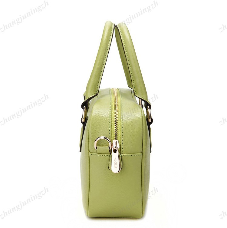 Real Genuine Leather Purse Vintage Satchel Shoulder Hand Bag Cute Girl Colorful