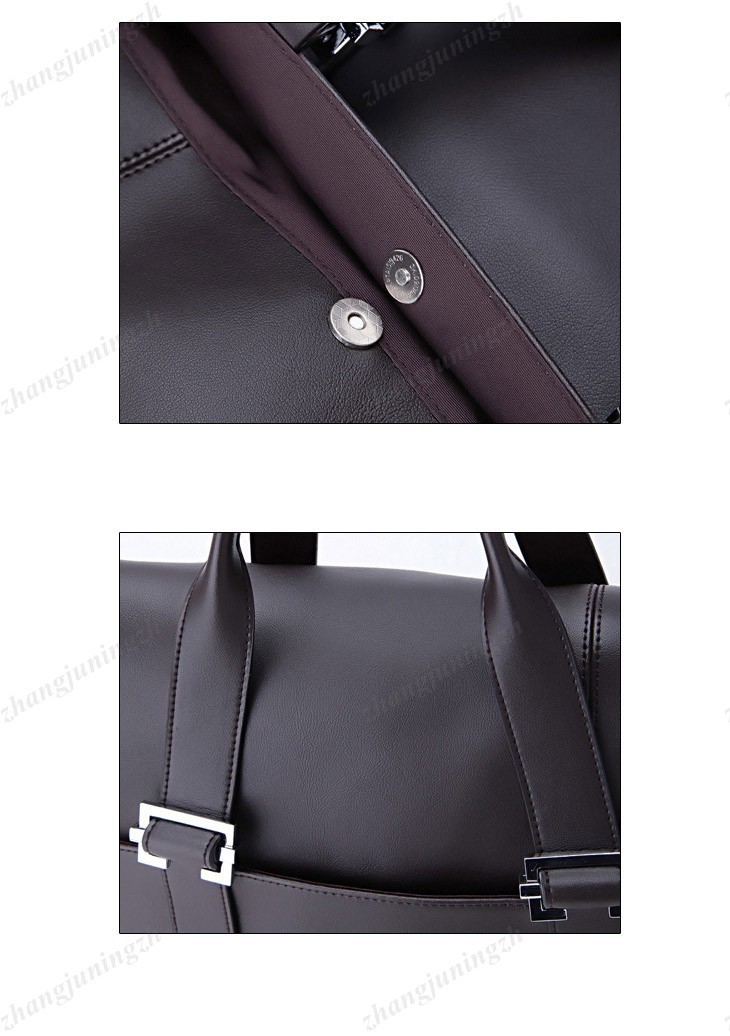 Men's Real Genuine Leather Purse Tote Shoulder Bag Handbag Satchel Briefcase Attache Large Laptop Notebook Computer