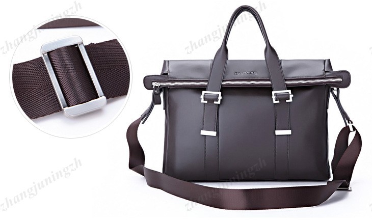 Men's Real Genuine Leather Purse Tote Shoulder Bag Handbag Satchel Briefcase Attache Large Laptop Notebook Computer