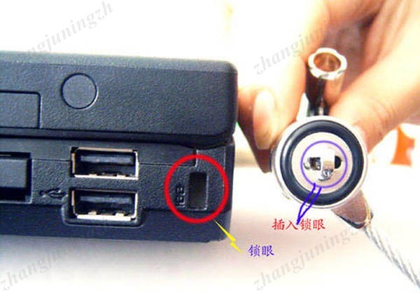 Notebook Laptop Computer Stainless Steel Security Chain Lock Cable