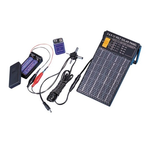 New Mini Solar Panel Generates 3, 6, 9, 12 Volts Charges AA & 9 Volt Battery! eBay