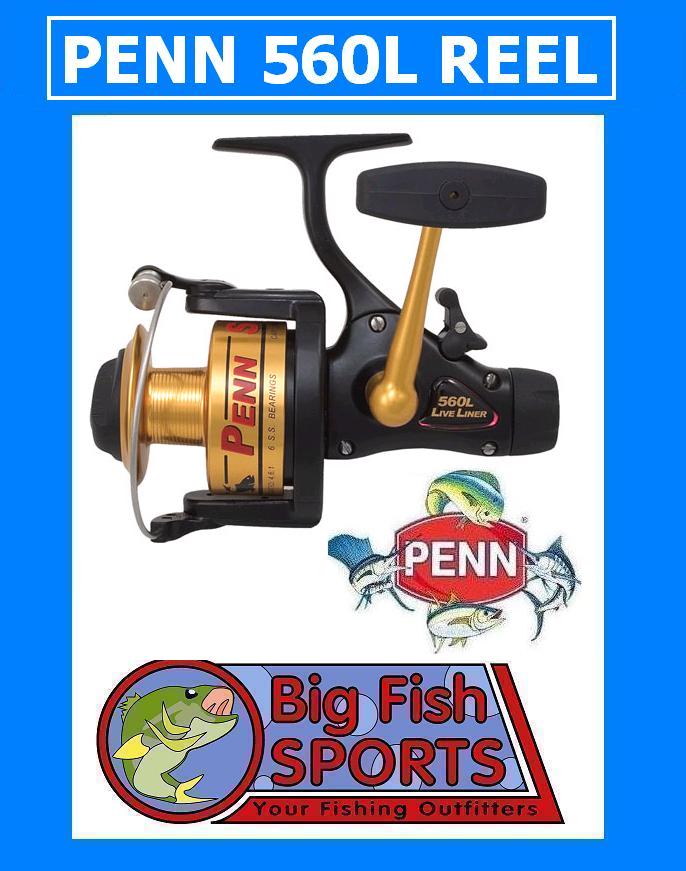 PENN Slammer Classic Live Liner Spinning Reel - Saltwater Fishing Reels 460LL, 560LL, 760LL