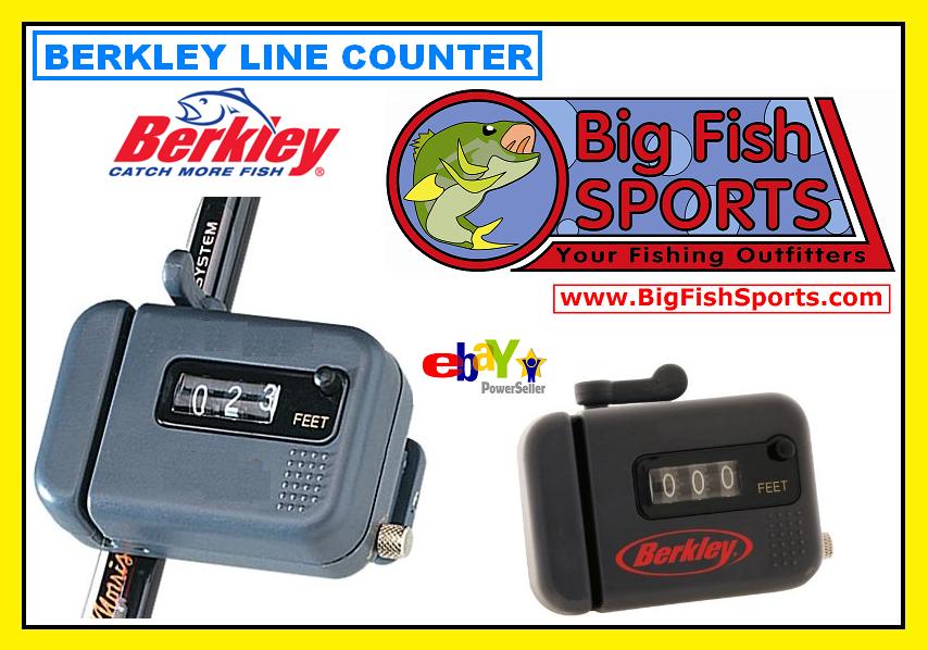 FISHING LINE COUNTER By Berkley Rod Mount SHAKESPEARE BALC
