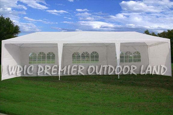 10'x30' Party Wedding tent Gazebo Pavilion Catering White | eBay
