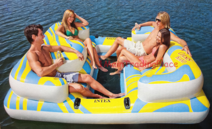 intex oasis island inflatable