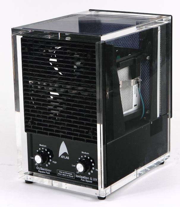Acrylic Air Purifier Ozone HEPA Ionizer UV