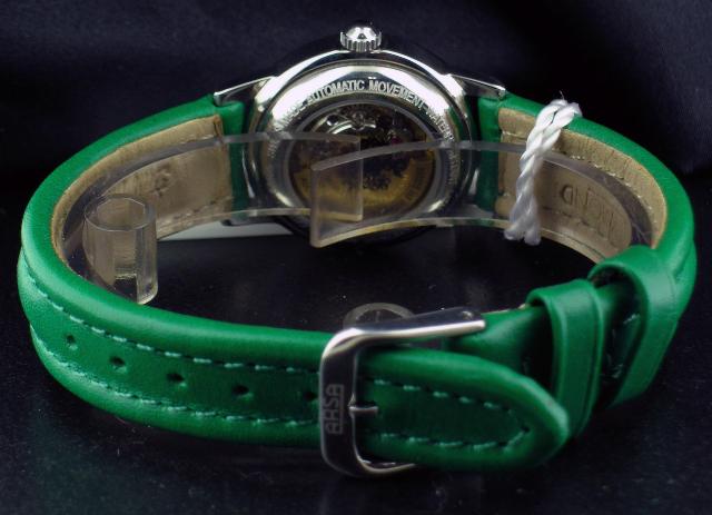 NEW LADIES AUGUSTE REYMOND FUSION GREEN DIAL WATCH