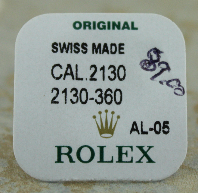 NEW ROLEX PART 2130 MOVEMENT 2130-360 2ND WHEEL