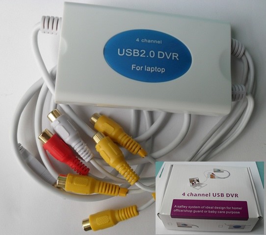 USB DVR 4 CHANNEL RCA