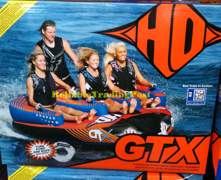 HO Sports GTX 1/2/3/4 Person Towable Water Ski Tube NEW eBay