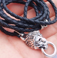 Pendant with Leather Necklace