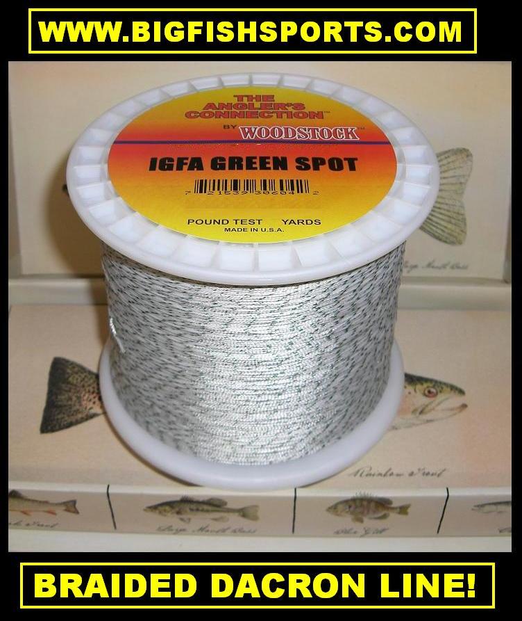 BRAIDED DACRON Fishing Line Pro Power 80lb1200yd IGFA eBay