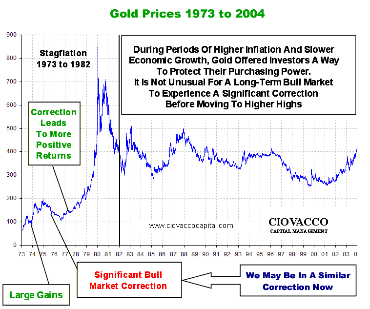 Significant Gold Correction Possible