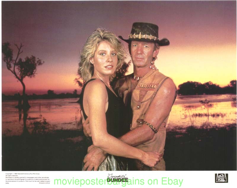 crocodile dundee movie poster 4...