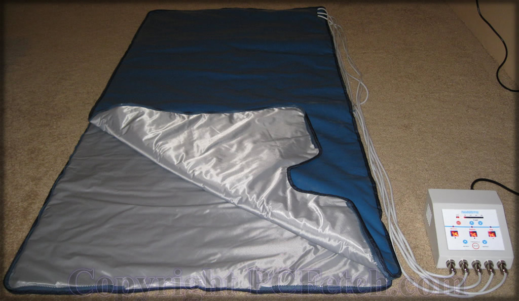 SAUNA BLANKET FAR Infrared Heat Weight Loss Wrap 3 Zones Thermal Energy