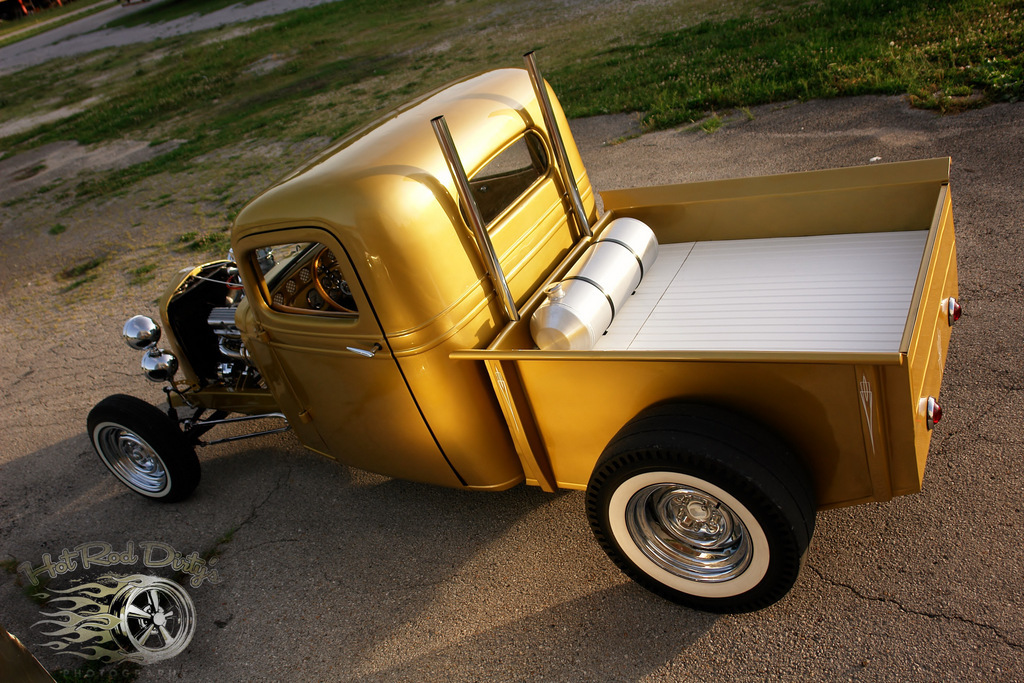 1936 Chevrolet Pickup Truck, 60's "Showrod" Style The H.A.M.B.