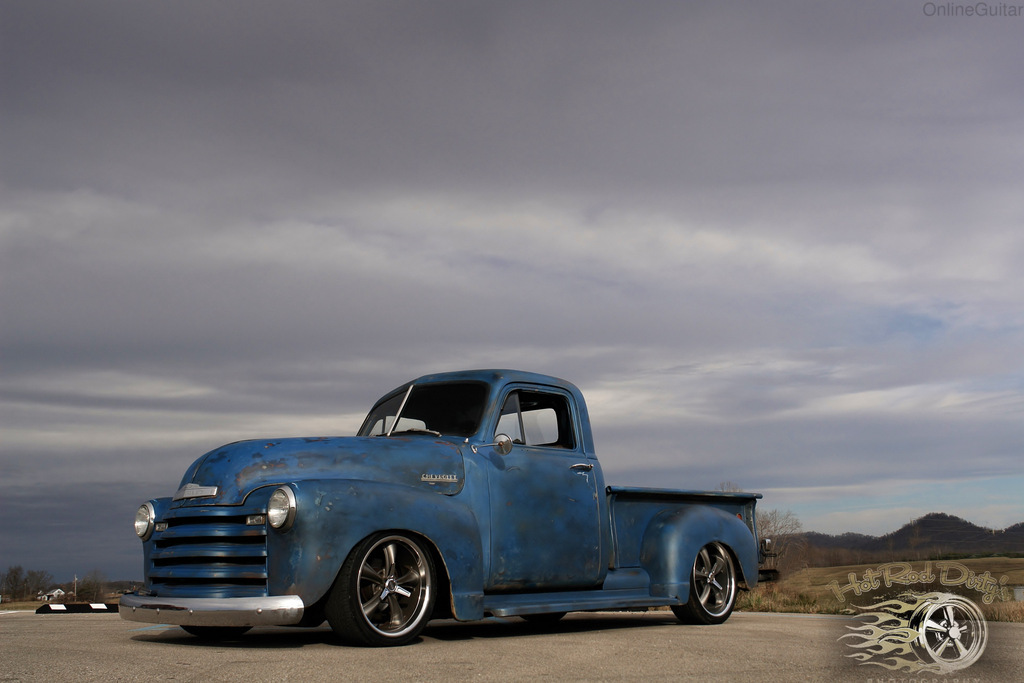 Slammed 1952 Chevrolet 3100 Patina Shop Truck The H A M B