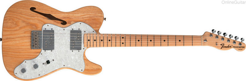 NEW FENDER NATURAL MN CLASSIC SERIES 72 TELECASTER THINLINE TELE NEW FENDER NATURAL MN CLASSIC SERIES 72 TELECASTER THINLINE TELE
