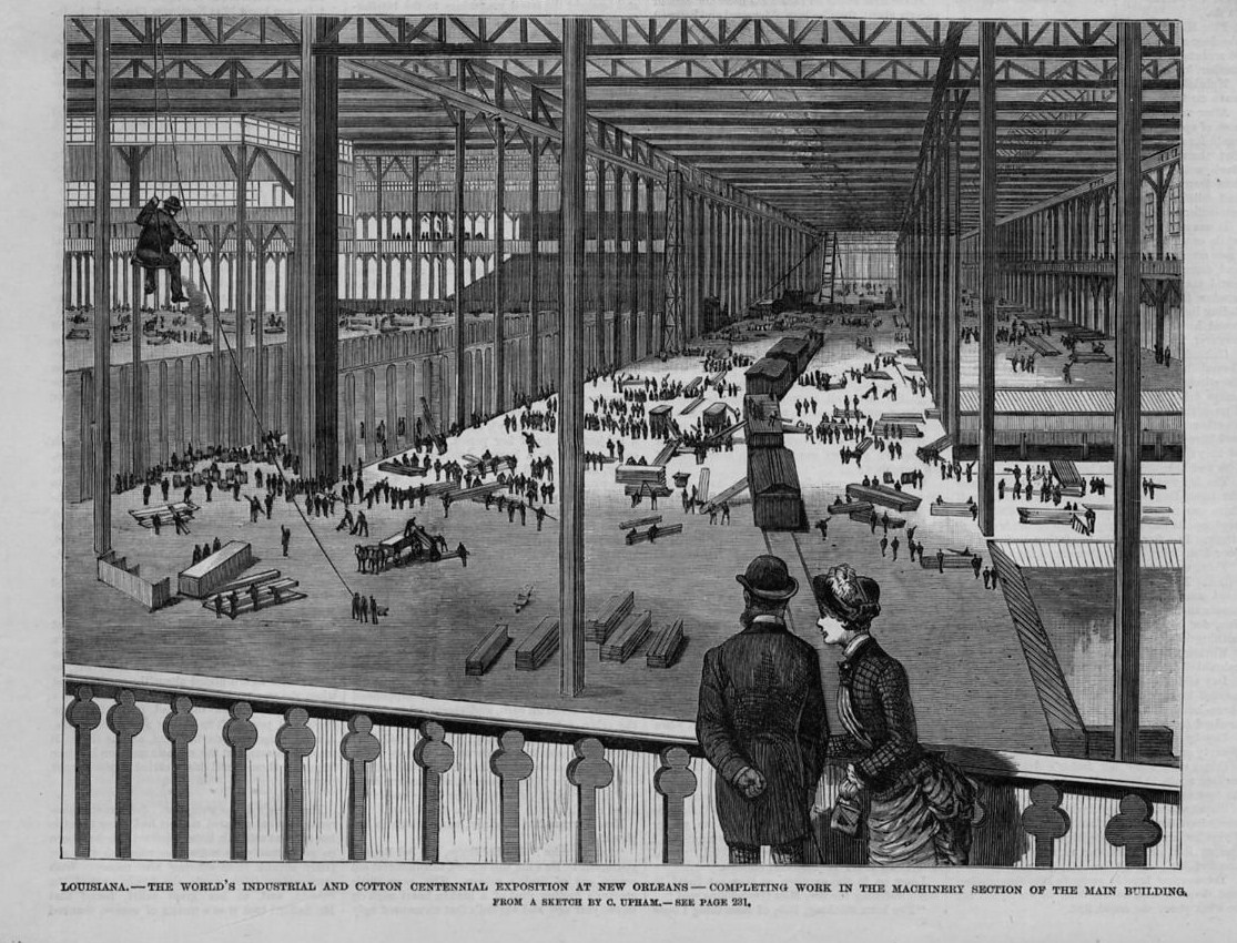 COTTON NEW ORLEANS LOUISIANA WORLD'S INDUSTRIAL AND COTTON CENTENNIAL
