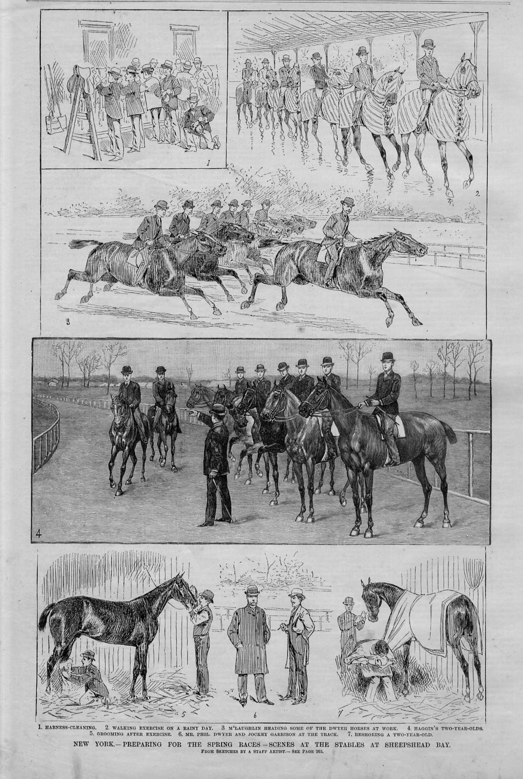Racing At Sheepshead Bay [1897]