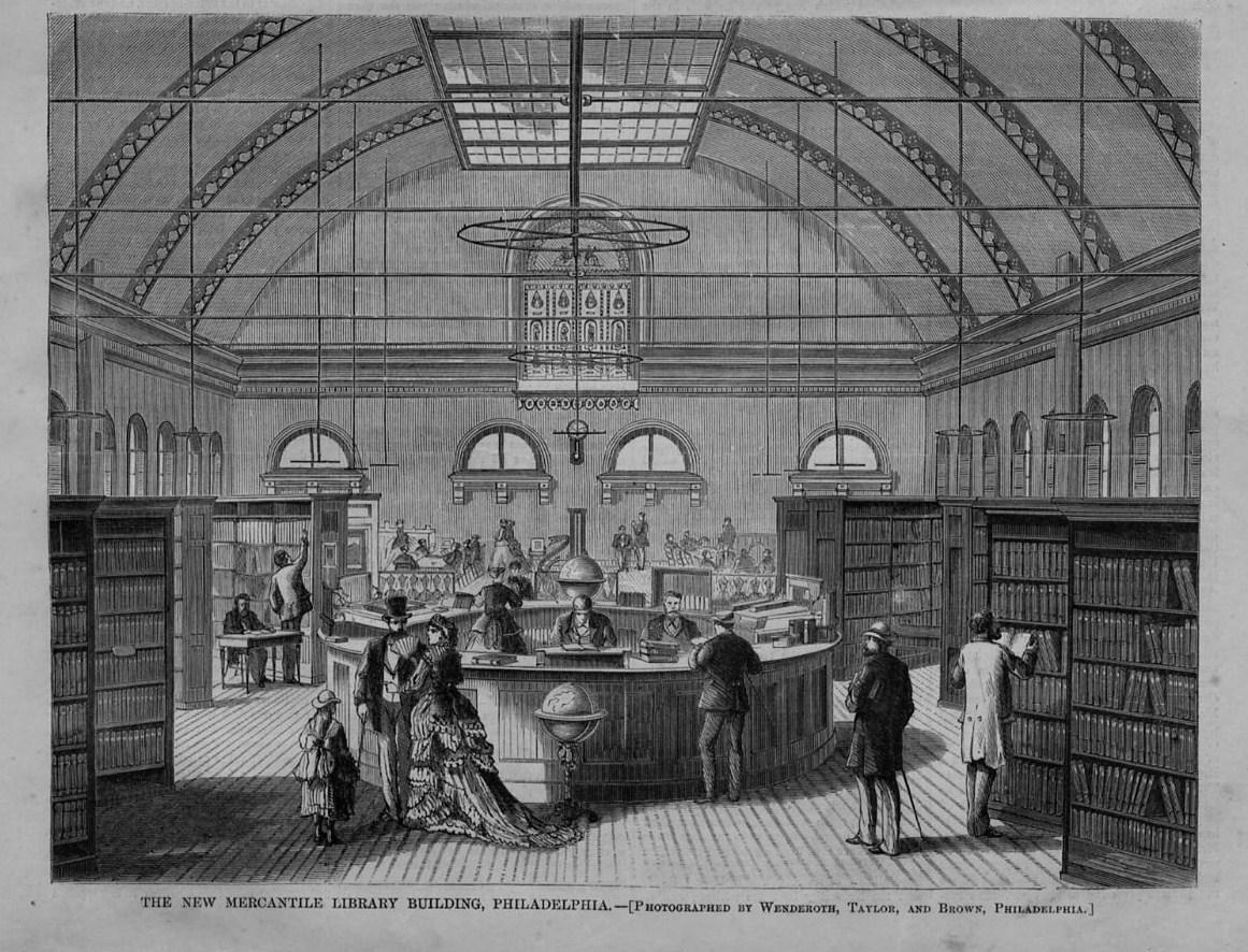 Mercantile Library Reading Room Mercantile Library Reading Room