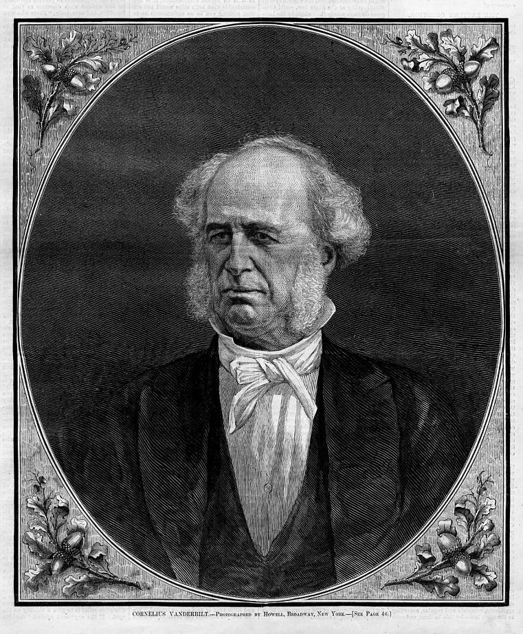 CORNELIUS VANDERBILT ENTREPRENEUR PORTRAIT, HISTORY | eBay