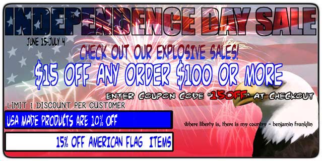 4th of July Sale!