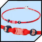 Phiten Boston Red Sox X30 Necklace