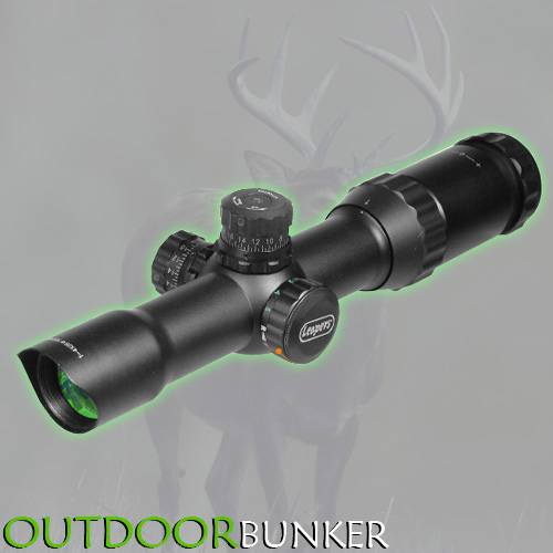 NEW UTG ACCUSHOT 14X28 ILLUMINATED LONG EYE RELIEF TACTICAL SCOUT RIFLE SCOPE