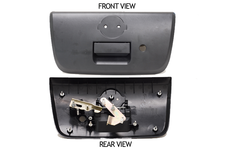 Broken tailgate latch nissan frontier #2