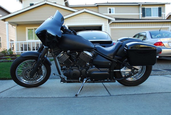 thumbnail image 2 of Yamaha Turn Signal Lens Covers - 3 Inch Clear Replacement For V-Star & Virago Models 2 of 10