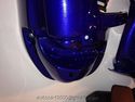 DEEP COBALT BLUE Lower Vented Leg Fairings Harley 