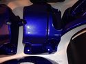 DEEP COBALT BLUE Lower Vented Leg Fairings Harley 