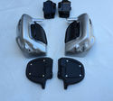 Silver Lower Vented Leg Fairings Harley Touring Ro